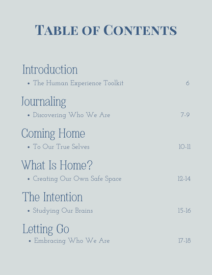 Coming Home | The Human Experience Journal